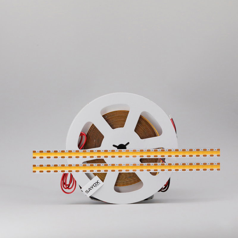 Sayox | Premium COB LED-strip | 10W/m | 24V | IP20 | Dimbar | 480 lysdioder p/m | 5 meter