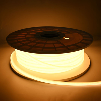Vattentät Neon COB LED strip | 10,5W/m | 230V | 2700K | Dimbar | Super-flex