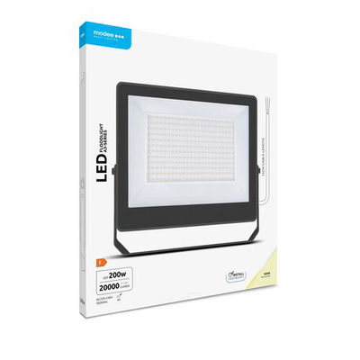 Modee Lighting LED strålkastare 200W | Slim | Kallvit 4000K | IP65