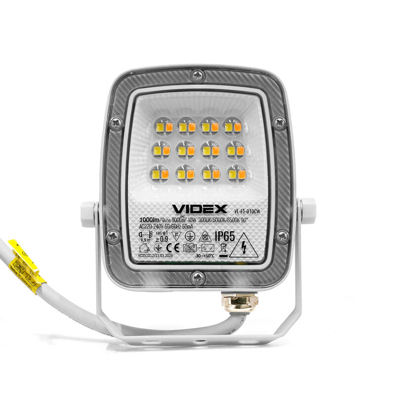 VIDEX | LED-strålkastare 10W | CCT 3000K - 6500K | IP65