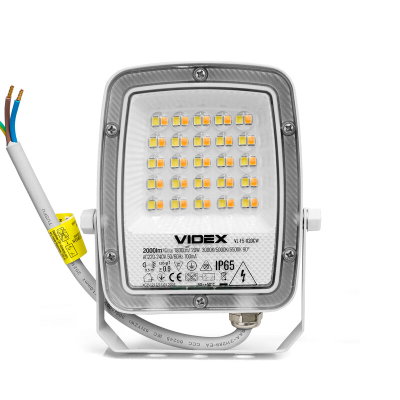 VIDEX | LED-strålkastare 20W | CCT 3000K - 6500K | IP65