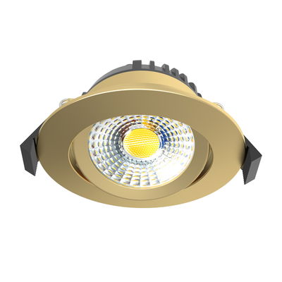 LED Downlight Slimmy | 5-8W | 3CCT | D2W | IP65 | Dimbar | Mässing | Värmeskydd