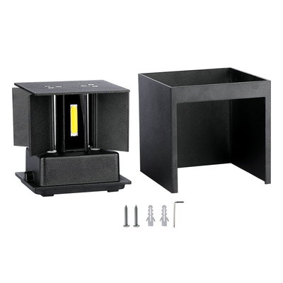 V-TAC | Vägglampa 11W | Svart | IP65