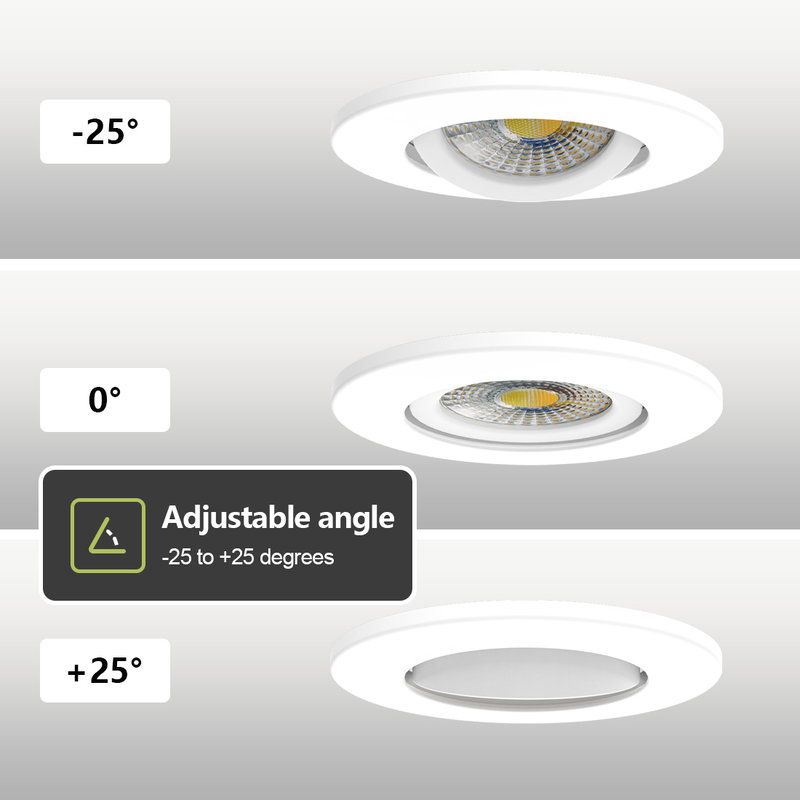 LED Downlight Neo | 8W | Dimbar | 3CCT | IP65 | Inkl. värmeskydd | ø68 | RA>95