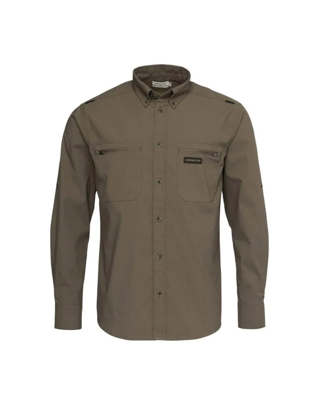 Chevalier Drift Shooting Fit Shirt Men, Tarmac Green