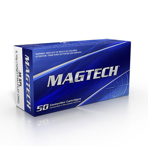 Magtech 38 Spl 125 grs FMJ Flat 50 st