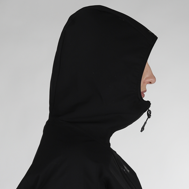 Alaska Chaser Stretch Jacket Dam, Black