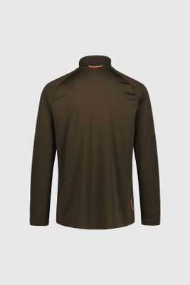 Alaska CoolDry Half-Zip Top Herr, Brown