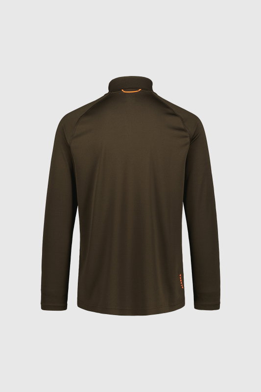 Alaska CoolDry Half-Zip Top Herr, Brown