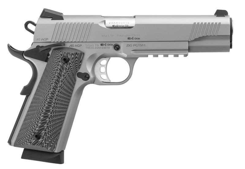 TISAS ZIG PC9 1911 5", Stainless Target, 9x19 mm