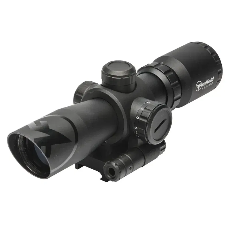 Firefield Barrage 1.5-5x32 Riflescope with Red Laser
