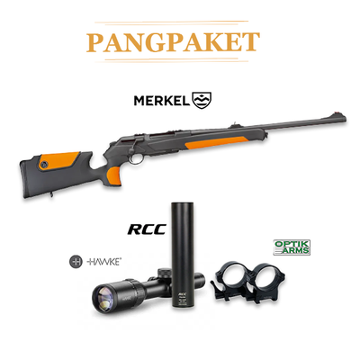 ~PANGPAKET~ Merkel Speedster, Ljuddämpare & Hawke Endurance.