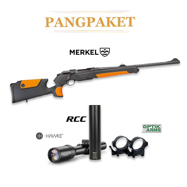 ~PANGPAKET~ Merkel Speedster, Ljuddämpare & Hawke Endurance.