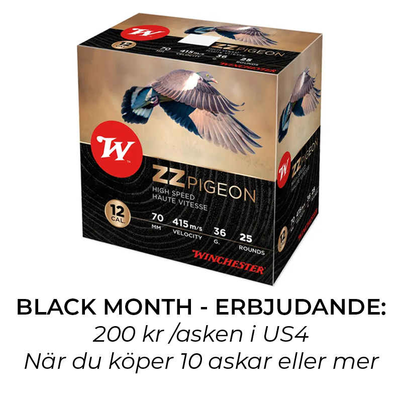 WINCHESTER CART,ZZ PIGEON,12-70,20mm ,36g,P6,25/250