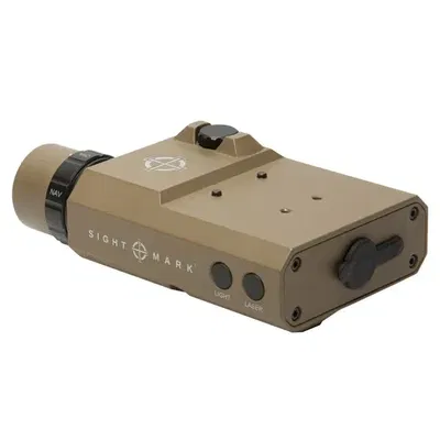 Sightmark LoPro Combo Flashlight (Visible and IR) and Green Laser Sight