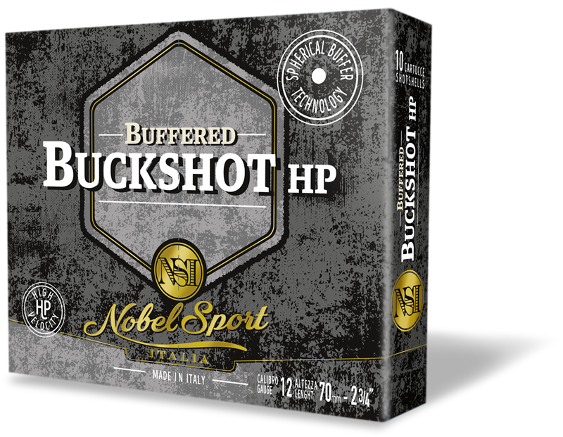 NSI BUFFERED BUCKSHOT 9 (11 mm) PELLETS 12/70 10 ASK