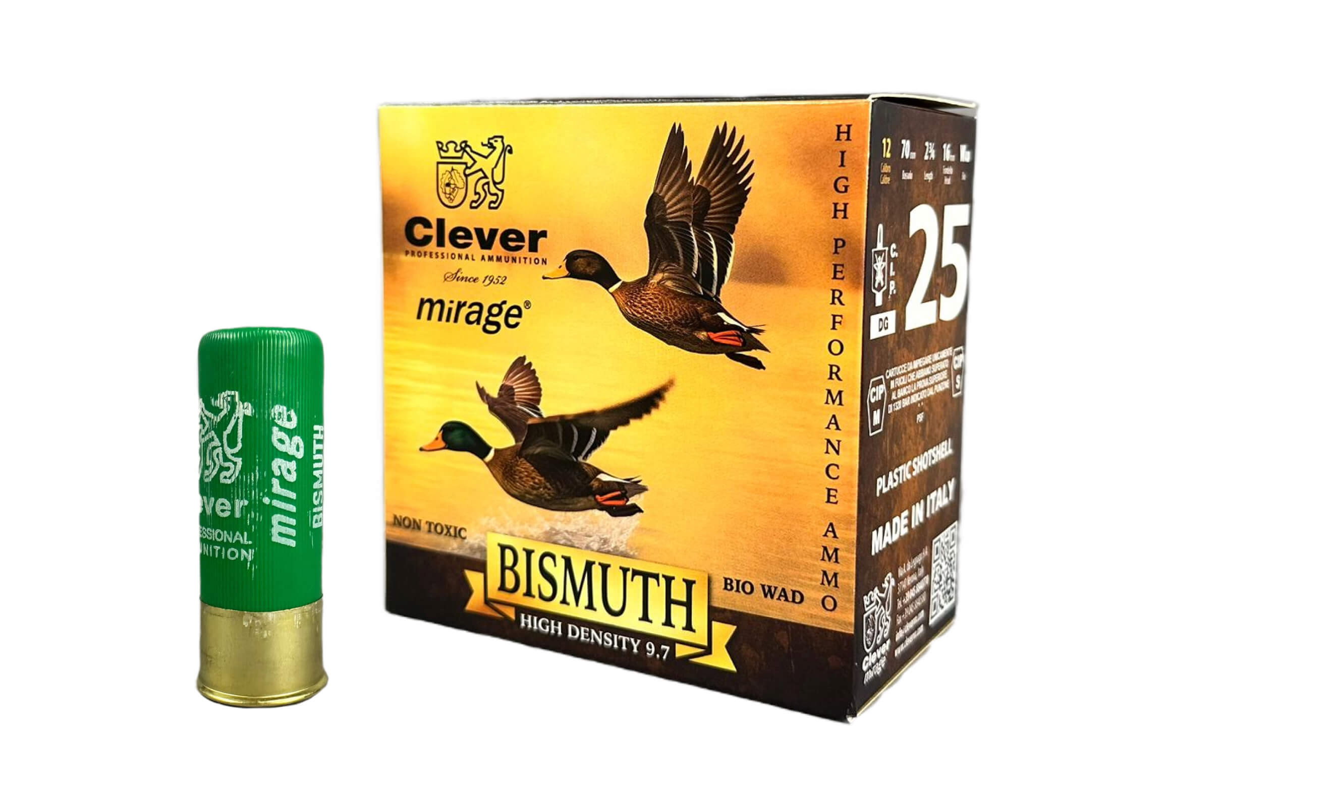 Clever Mirage T3 Bismuth 32 gr 12/70 25 ASK