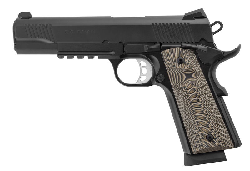 TISAS ZIG PC 9 1911 5", Black, 9x19 mm