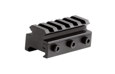 Skena Picatinny AR10/AR15. 2,2x6,3cm Höjning 2,2cm