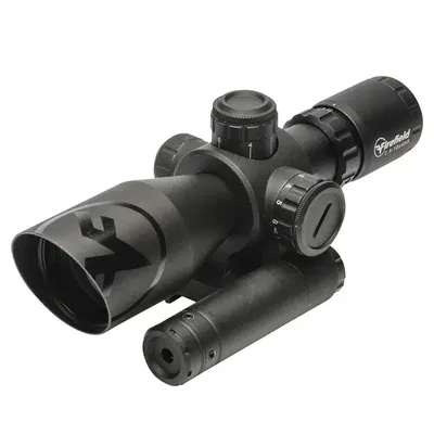 Firefield Barrage 2.5-10x40 Riflescope with Green Laser