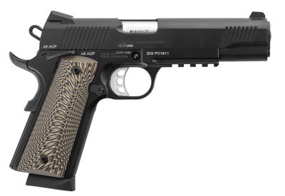 TISAS ZIG PC 9 1911 5", Black, 9x19 mm