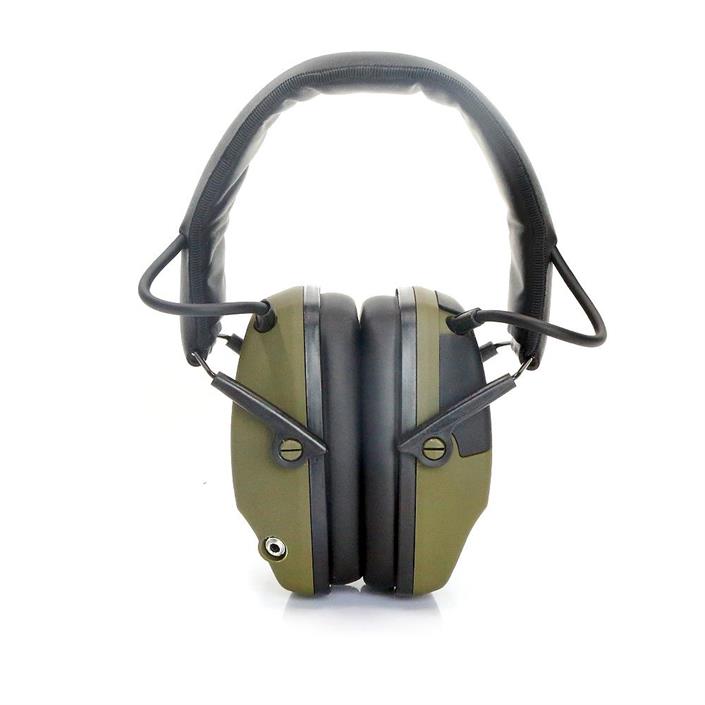 Albecom Hörselskydd EM030B. Bluetooth. Grön.Siliconringar