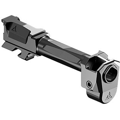 AFTERBURNER + RAMJET FOR GLOCK 43X - RAMJET BARREL W/AFTERBURNER MICRO COMP FOR GLOCK 43X - BLACK