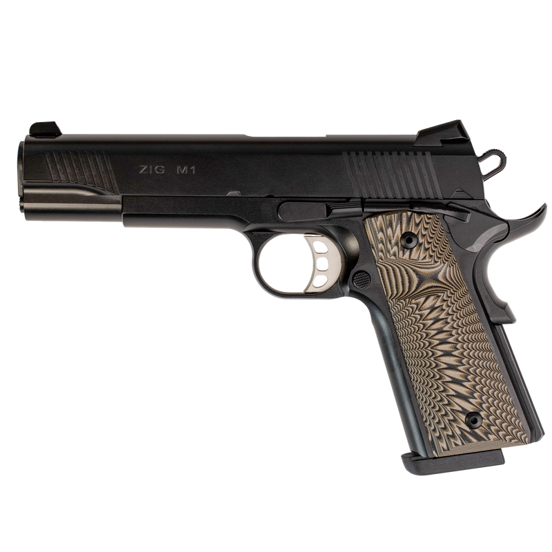 TISAS ZIG M1 1911 5", Black, 9x19 mm