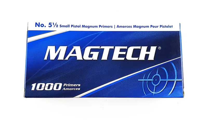 Magtech 5½ Small pistol magnum tändhatt, 100st