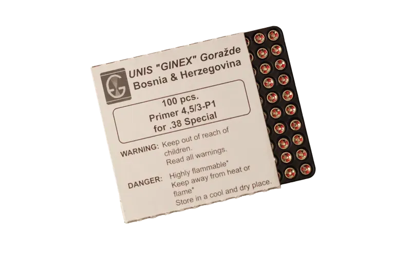 GINEX Small Pistol Primer (Mjuk) 100 ASK