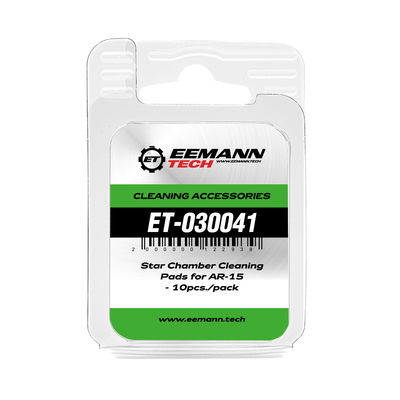Eemann Tech Star Chamber Cleaning Pads for AR-15 - 10pcs./pack