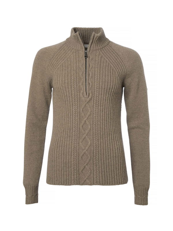 Chevalier Stella Half Zip Wool Pullover, Woman