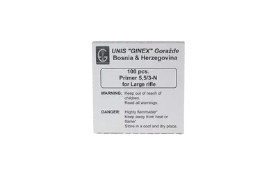 GINEX Primer Large Rifle 100 ASK