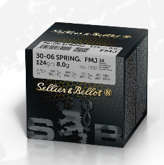 Sellier & Bellot 30-06 FMJ (124gr) 8g