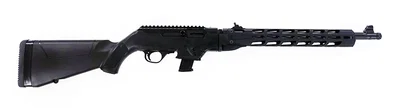 Ruger PC Carbine, 9 mm, fluted barrel, gänga ½"-28, 18,62" pipa, Aluminium Handguard