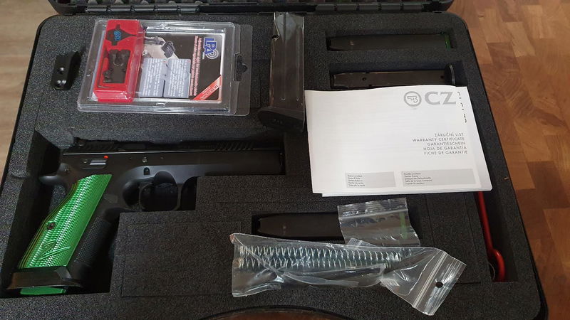 CZ Tactical Sports 2 Racing Green 9mm LPA