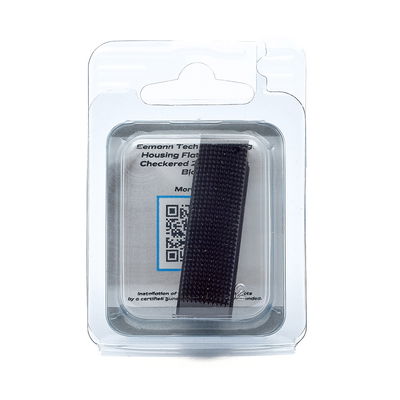 Eemann Tech Mainspring Housing Flat for 2011, Checkered 25 lpi