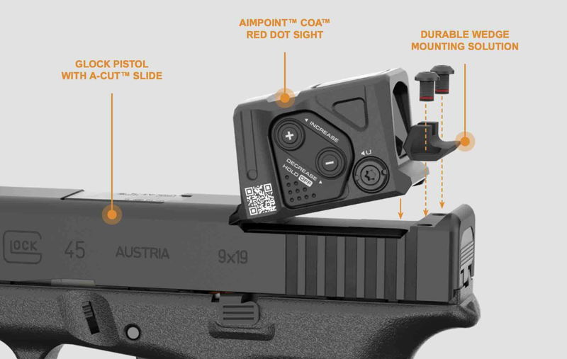 Glock 45 COA Hunter Edition 9x19 mm, COA + GTL II