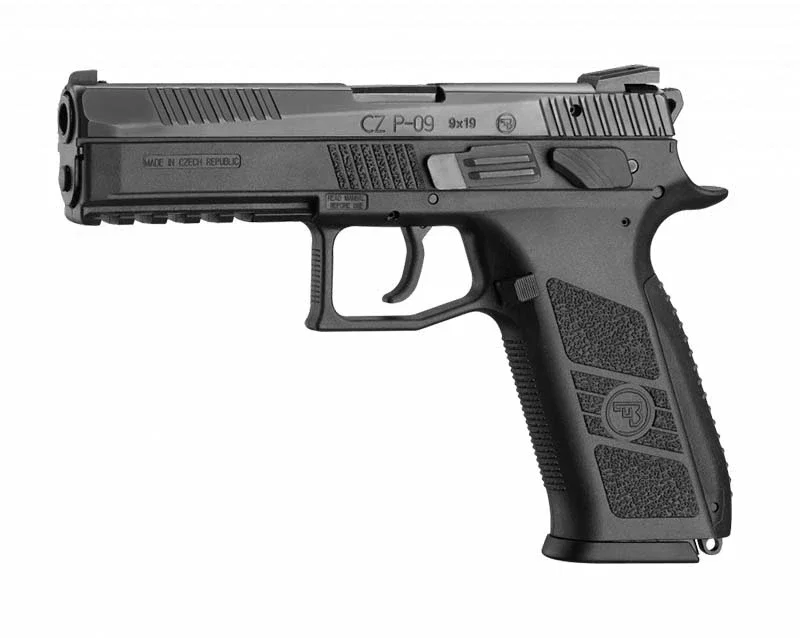CZ P-09, manuel safety+decocker, 9