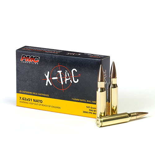 PMC 7.62X51 (308 Win) 147gr FMJ-BT