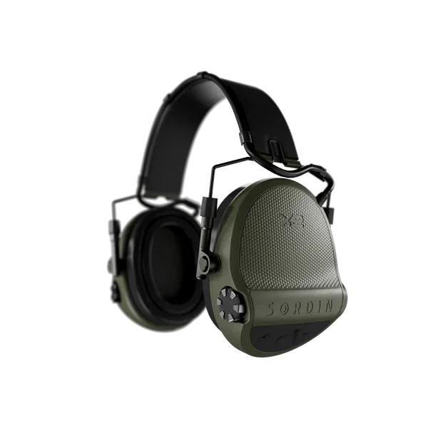 Sordin X2 Black Headband leather GEL