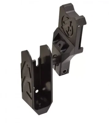 Alpha-X Holster RH Aluminum Assembly (without insert block and inlay), Anodize - Black