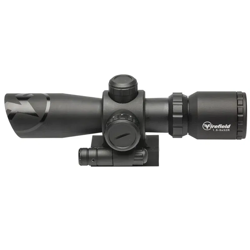 Firefield Barrage 1.5-5x32 Riflescope with Red Laser