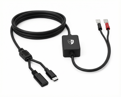 Nordic Gamekeeper Batterikabel APEX 12V med flatstiftskopplingar