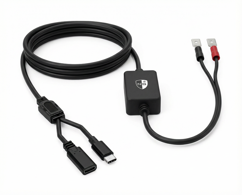 Nordic Gamekeeper Batterikabel APEX 12V med flatstiftskopplingar
