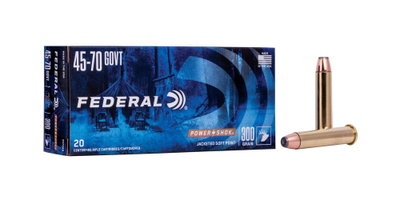 Federal Power Shok Ammo 45-70 Govt Jacketed SP 300gr 20/Box