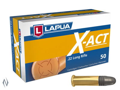 Lapua X-Act - 22LR - 2.6g - 50 ASK