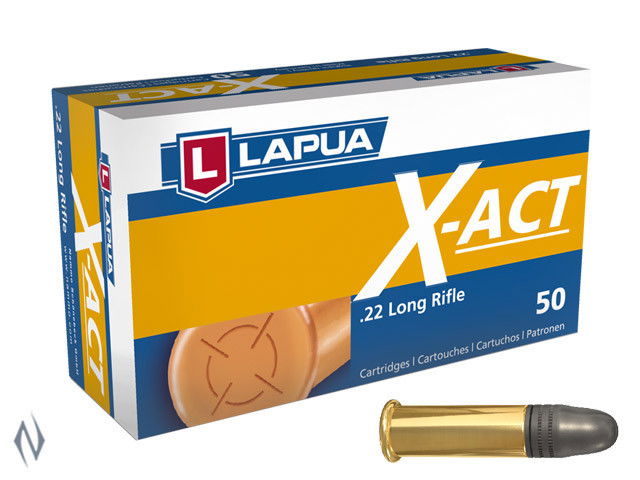 Lapua X-Act - 22LR - 2.6g - 50 ASK