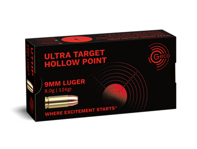 GECO PATRON 9MM LUGER  UTHP 80G 50PC