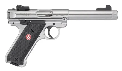 Ruger MKIV Target gängad pipa .22 LR rostfri